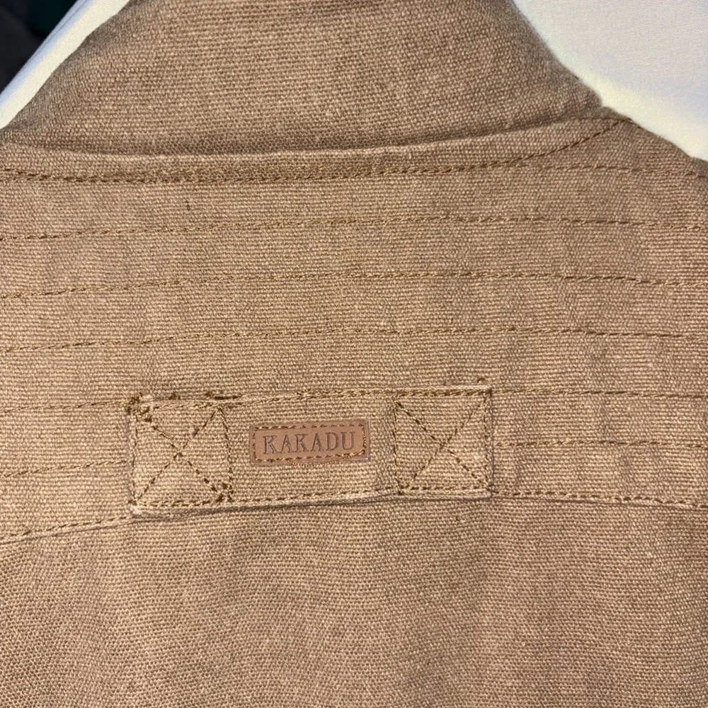 Kakadu Men's Brown Utility Vest - Picture 6 of 8